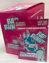 Bad Bunny Gummies - Female 24pk Display - 3 Gummies Per Sachet - (Net)